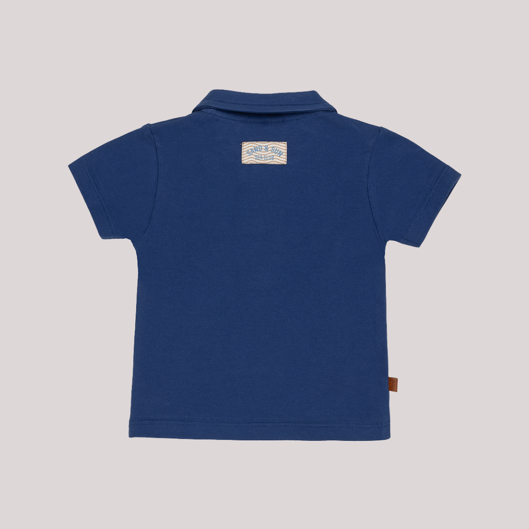 Jongens Polo Donkerblauw