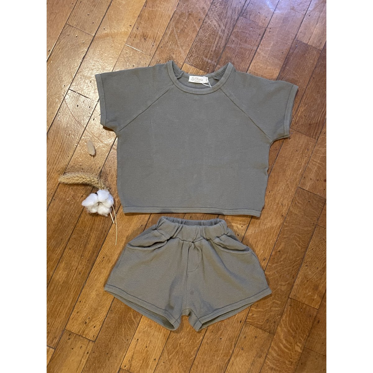 Owen unisex-set (top en broek)