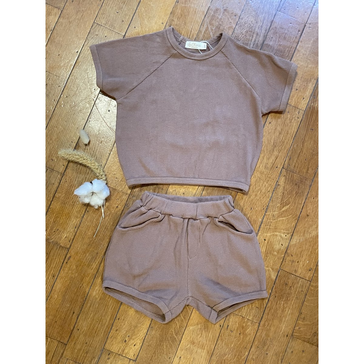 Owen unisex-set (top en broek)