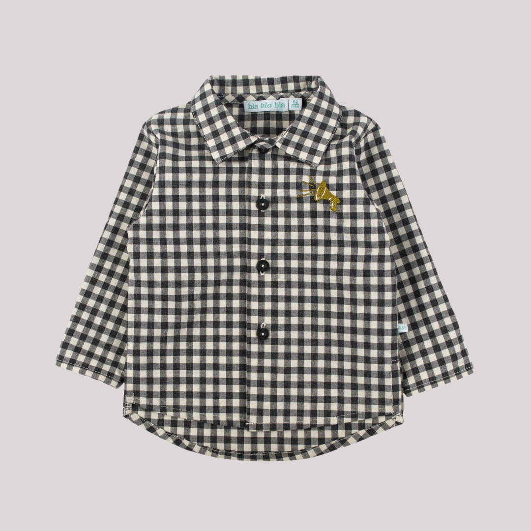 Jongens geruiten Blouse