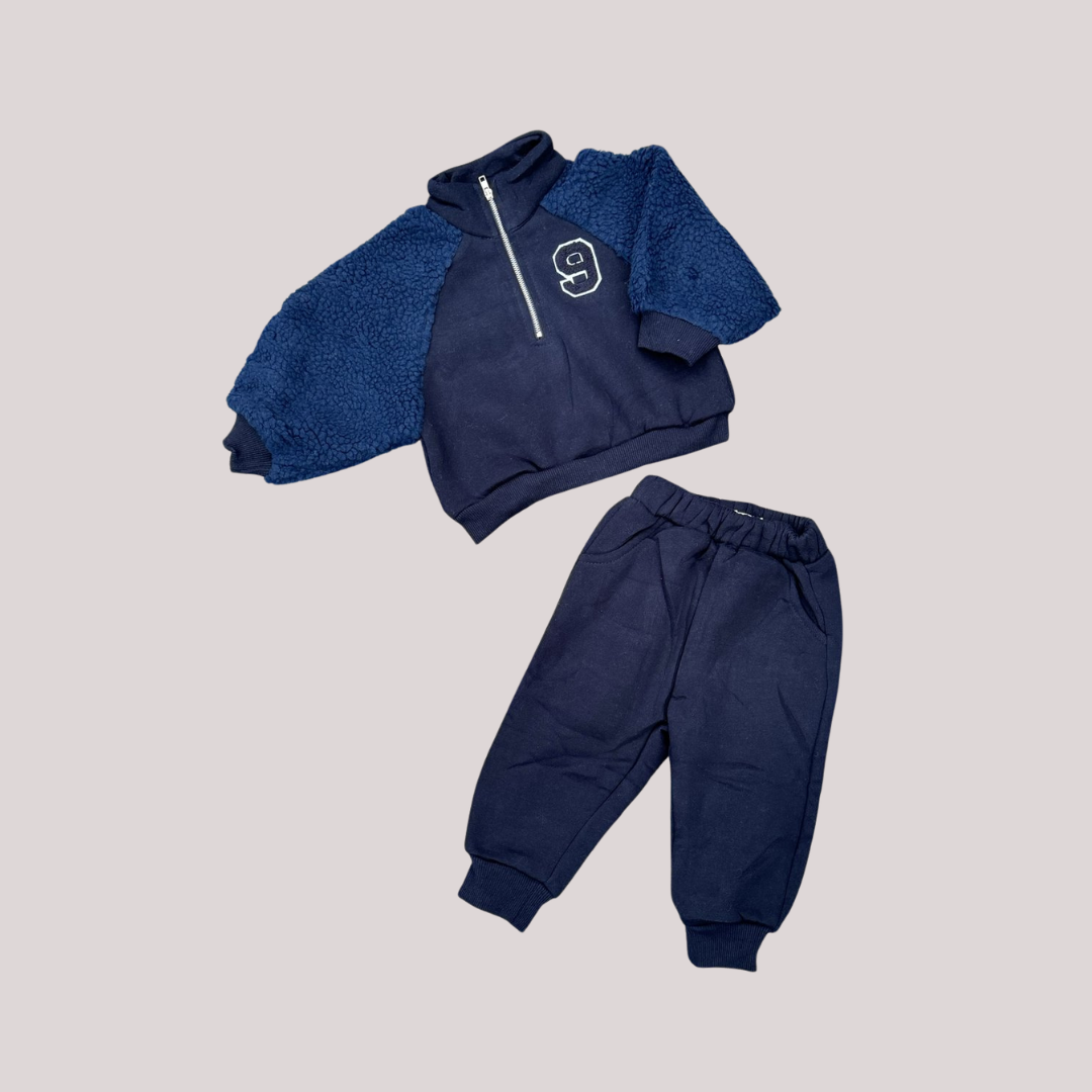 Joggingspakje marineblauw - North Pole Club
