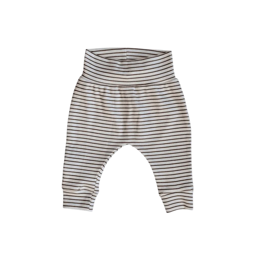 Stripe broekje taupe